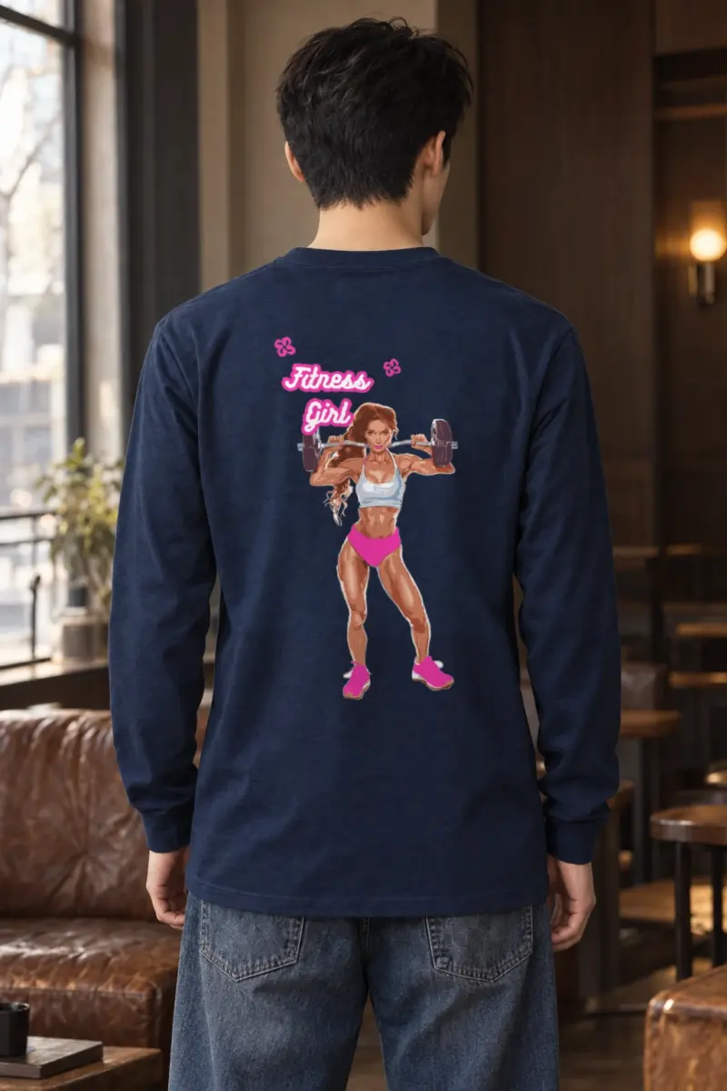 "Fitness Girl" Unisex Longsleeve T-shirt