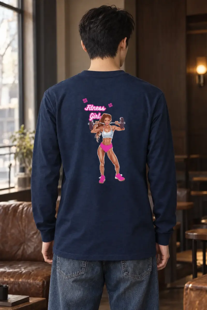 "Fitness Girl" Unisex Longsleeve T-shirt