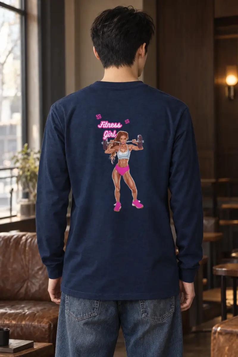 "Fitness Girl" Unisex Longsleeve T-shirt