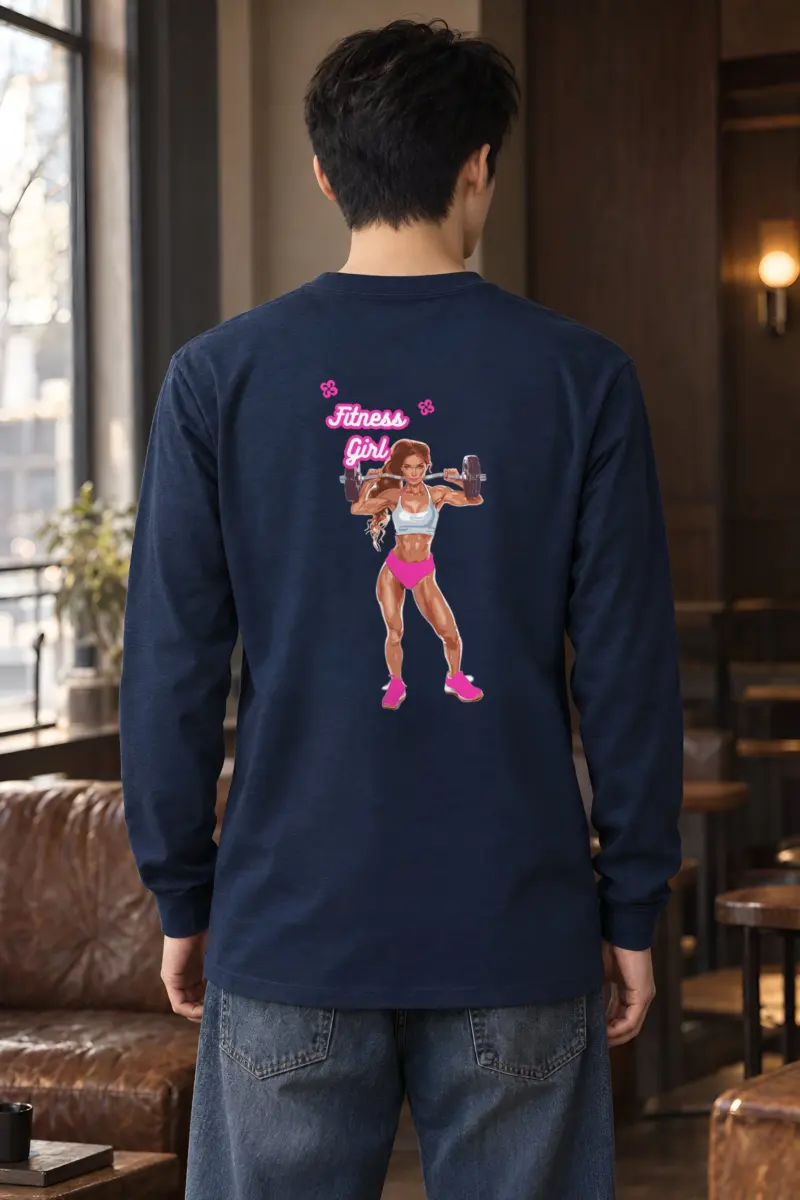 "Fitness Girl" Unisex Longsleeve T-shirt