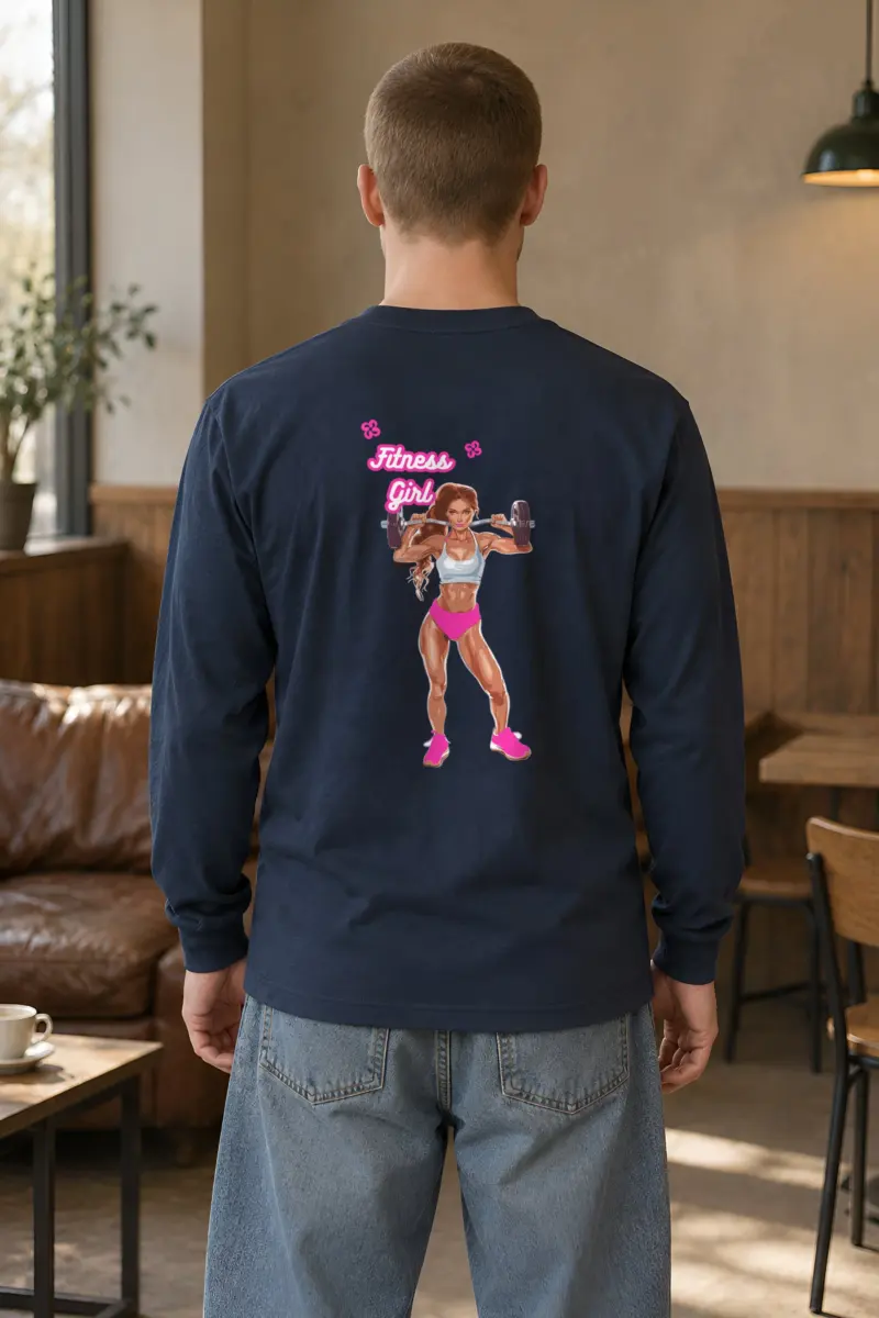 "Fitness Girl" Unisex Longsleeve T-shirt
