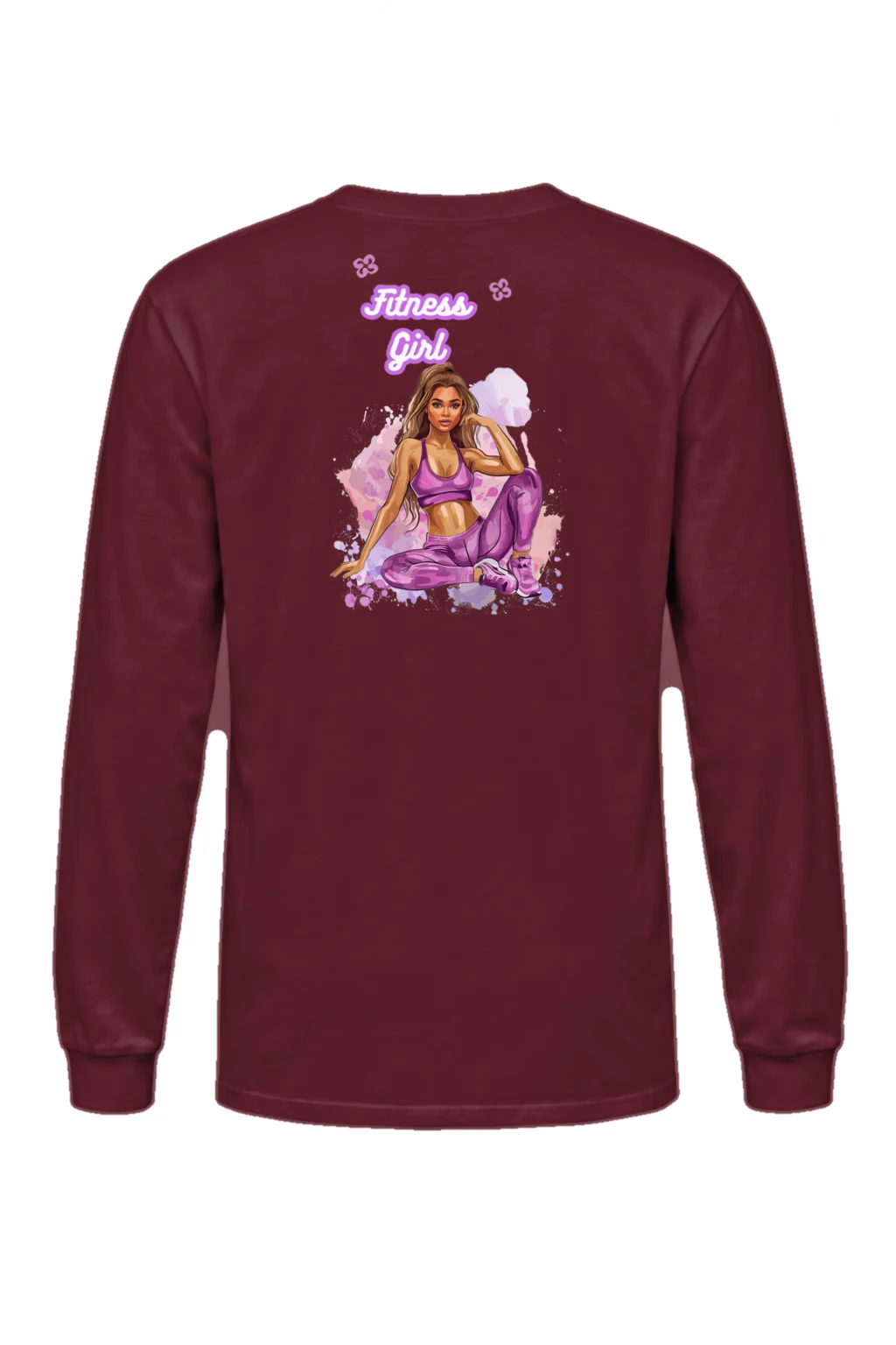 "Fitness Girl" Unisex Longsleeve T-shirt | Gildan 2400