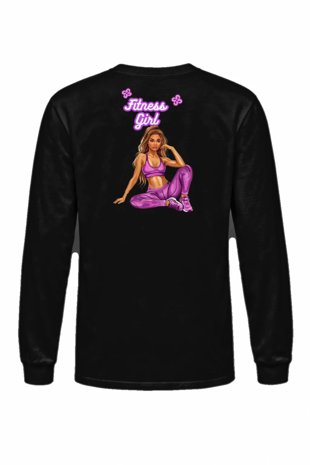 "Fitness Girl" Unisex Longsleeve T-shirt | Gildan 2400