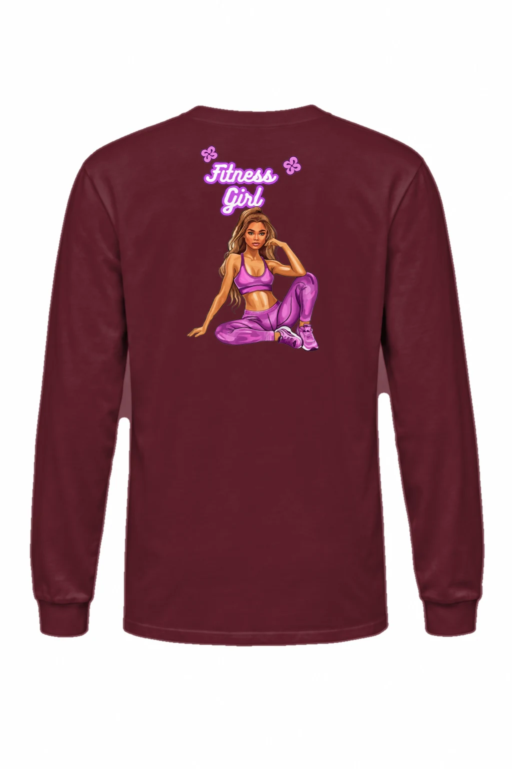 "Fitness Girl" Unisex Longsleeve T-shirt | Gildan 2400