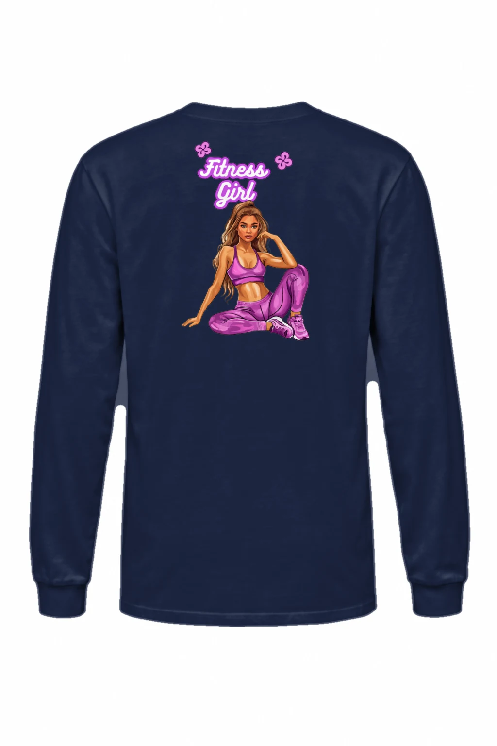 "Fitness Girl" Unisex Longsleeve T-shirt | Gildan 2400