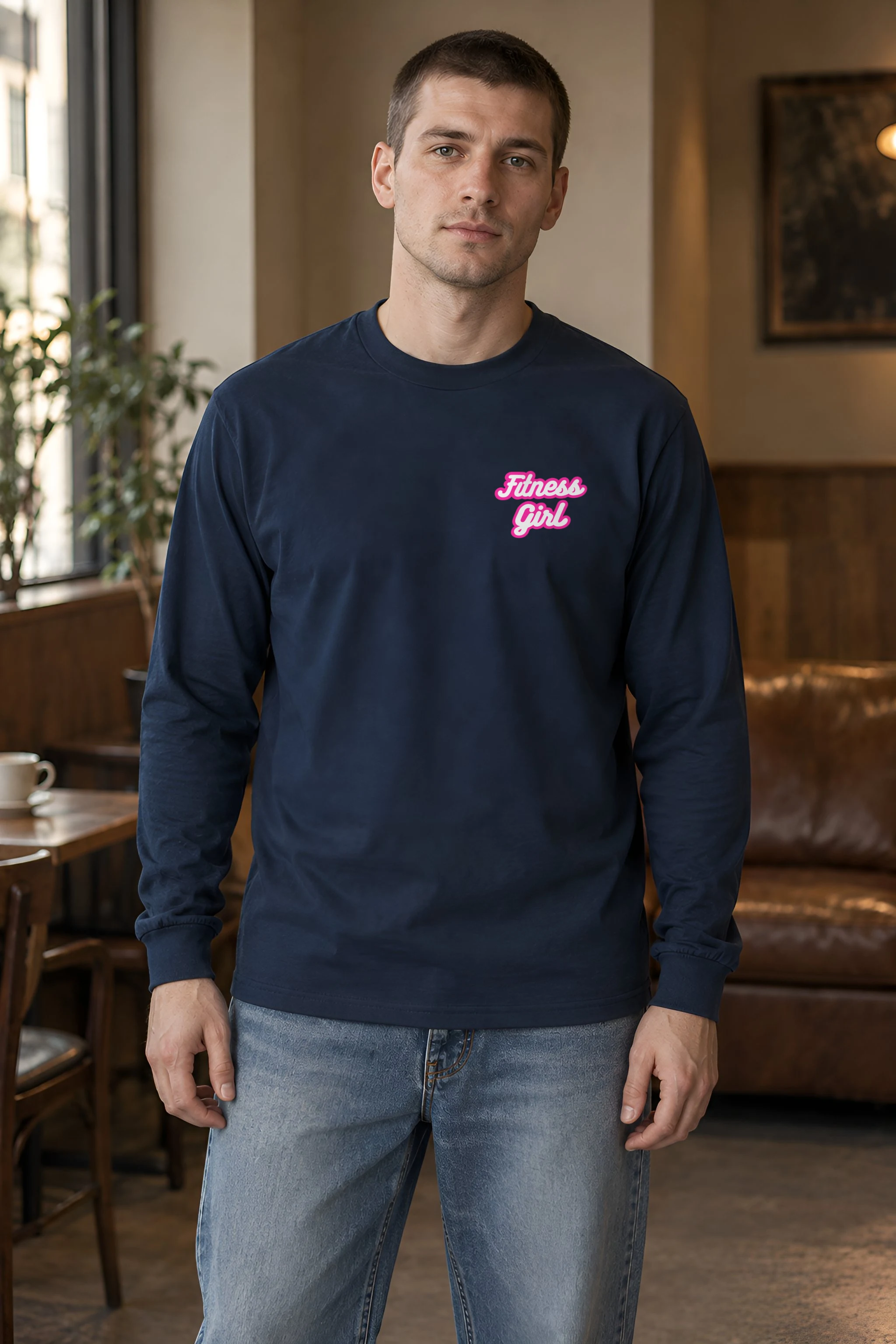 "Fitness Girl" Unisex Longsleeve T-shirt