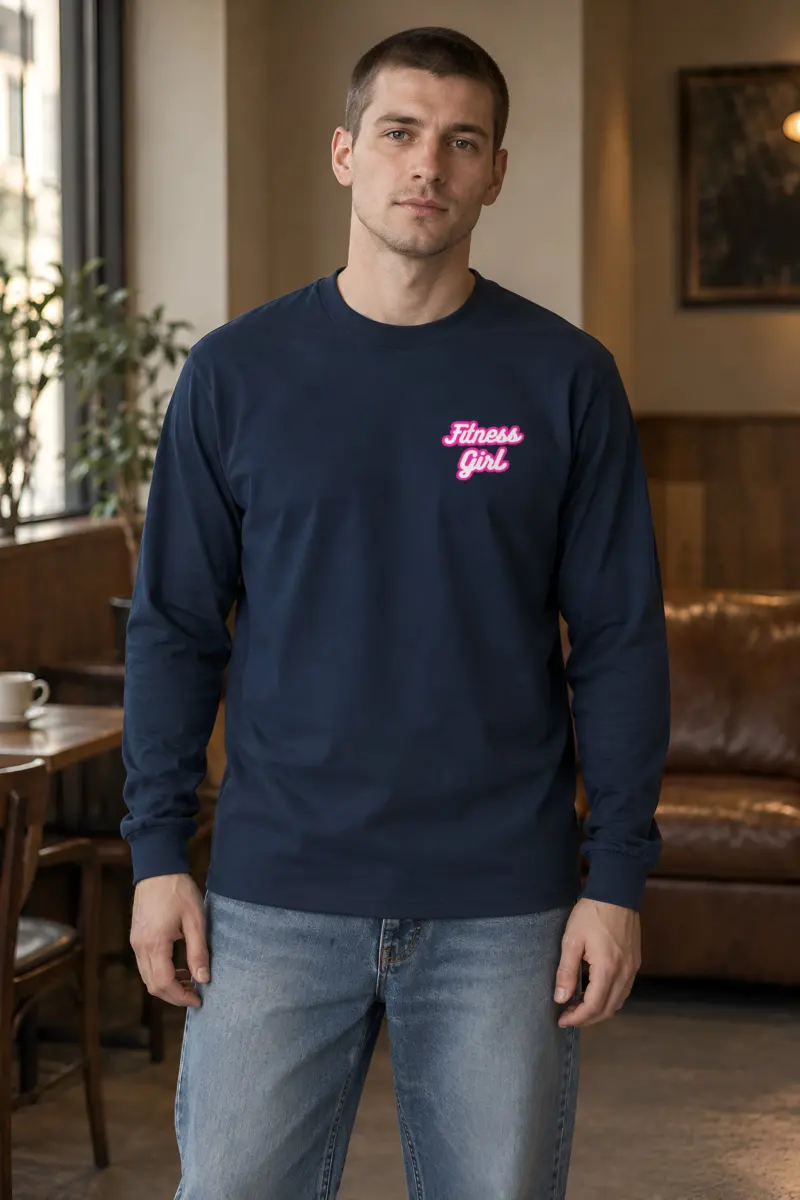 "Fitness Girl" Unisex Longsleeve T-shirt