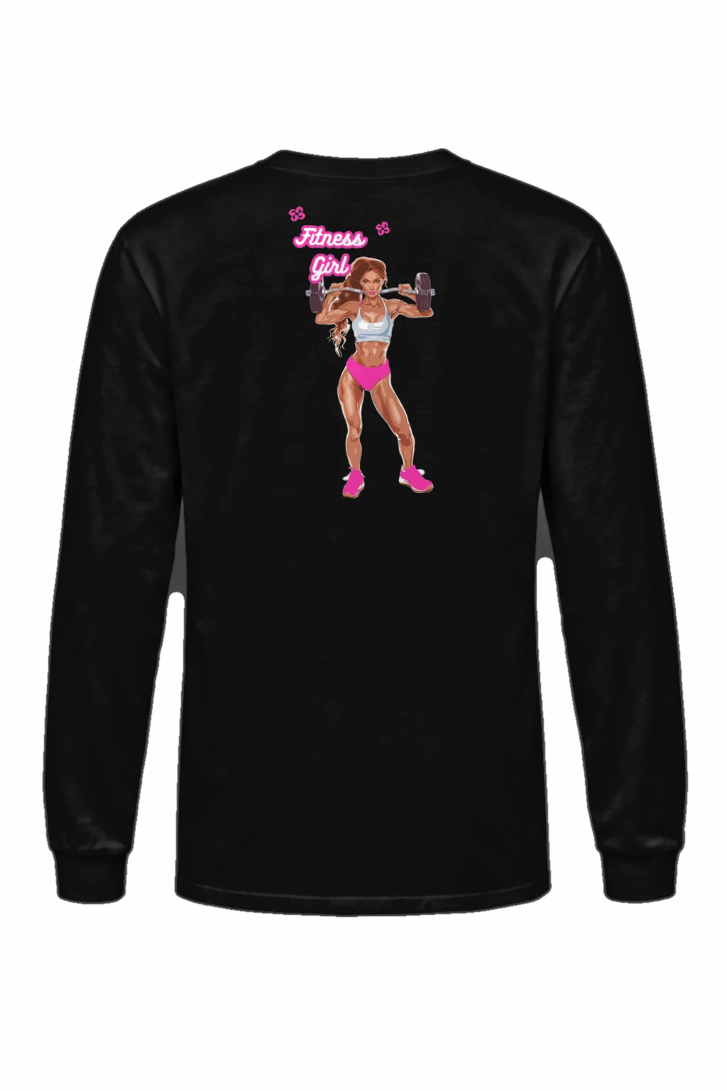 "Fitness Girl" Unisex Longsleeve T-shirt | Gildan 2400