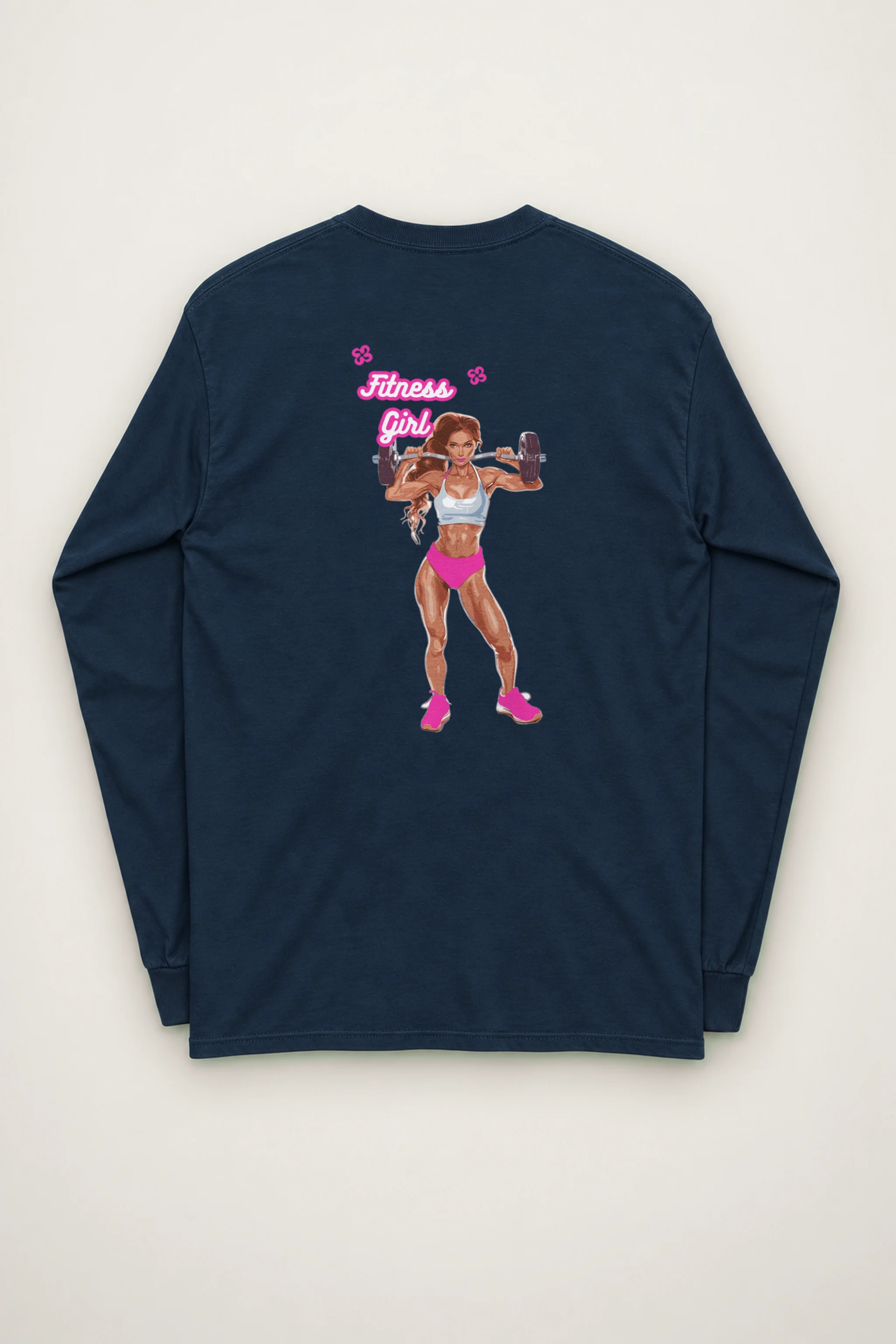 "Fitness Girl" Unisex Longsleeve T-shirt