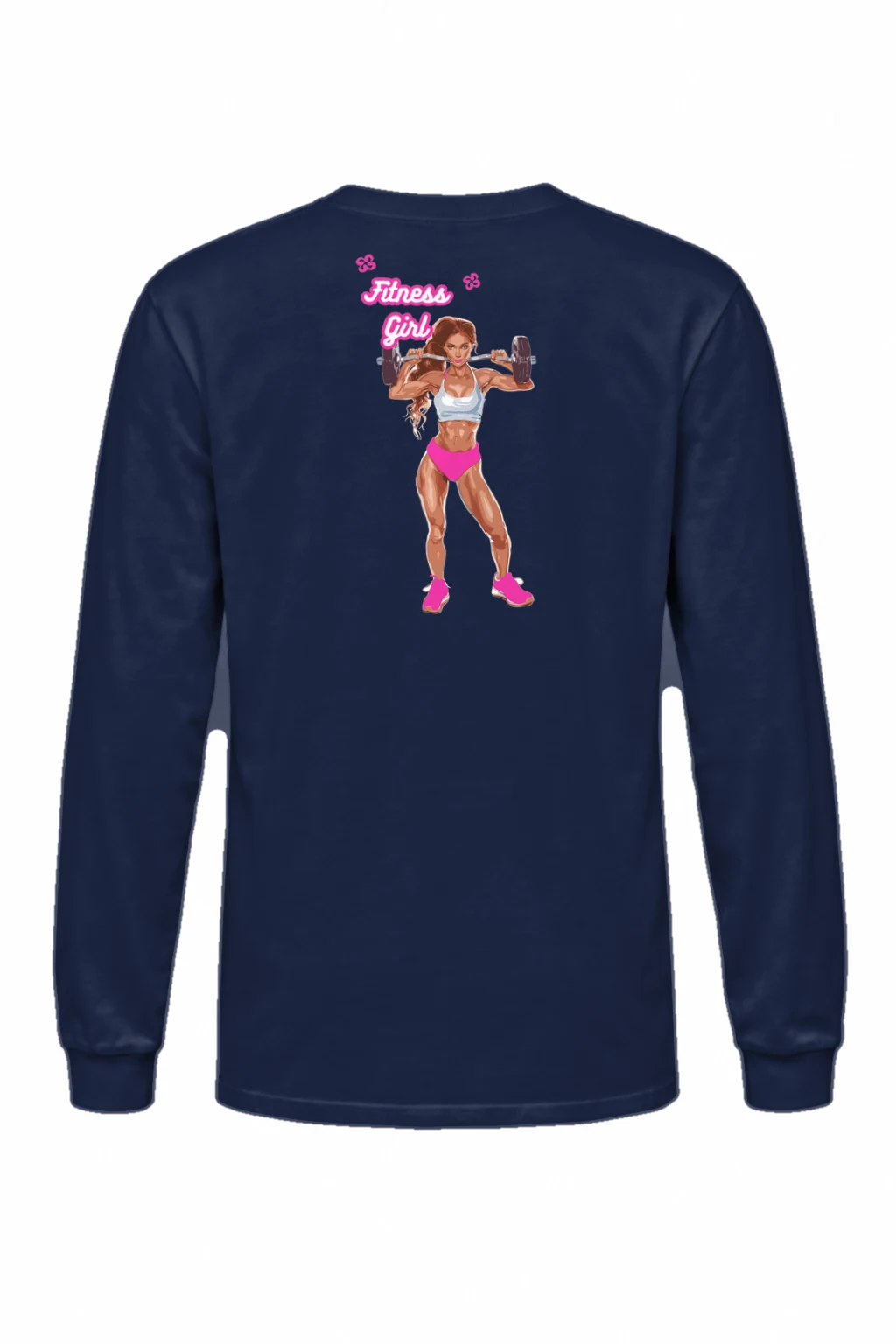 "Fitness Girl" Unisex Longsleeve T-shirt | Gildan 2400