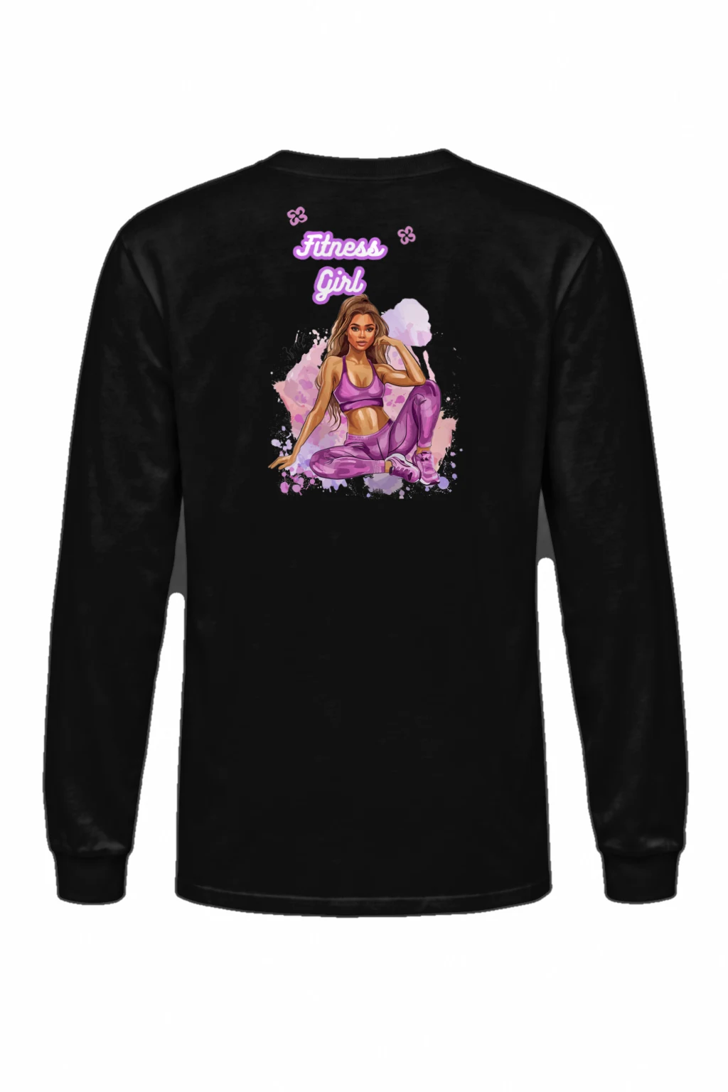 "Fitness Girl" Unisex Longsleeve T-shirt | Gildan 2400