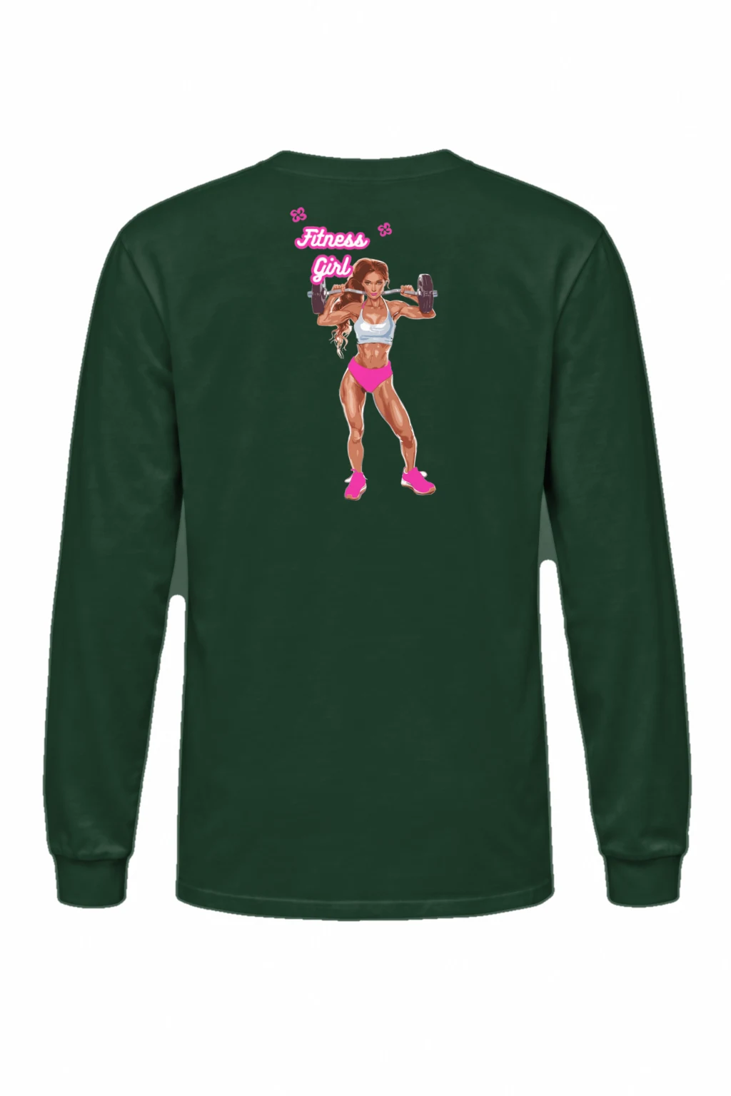 "Fitness Girl" Unisex Longsleeve T-shirt | Gildan 2400