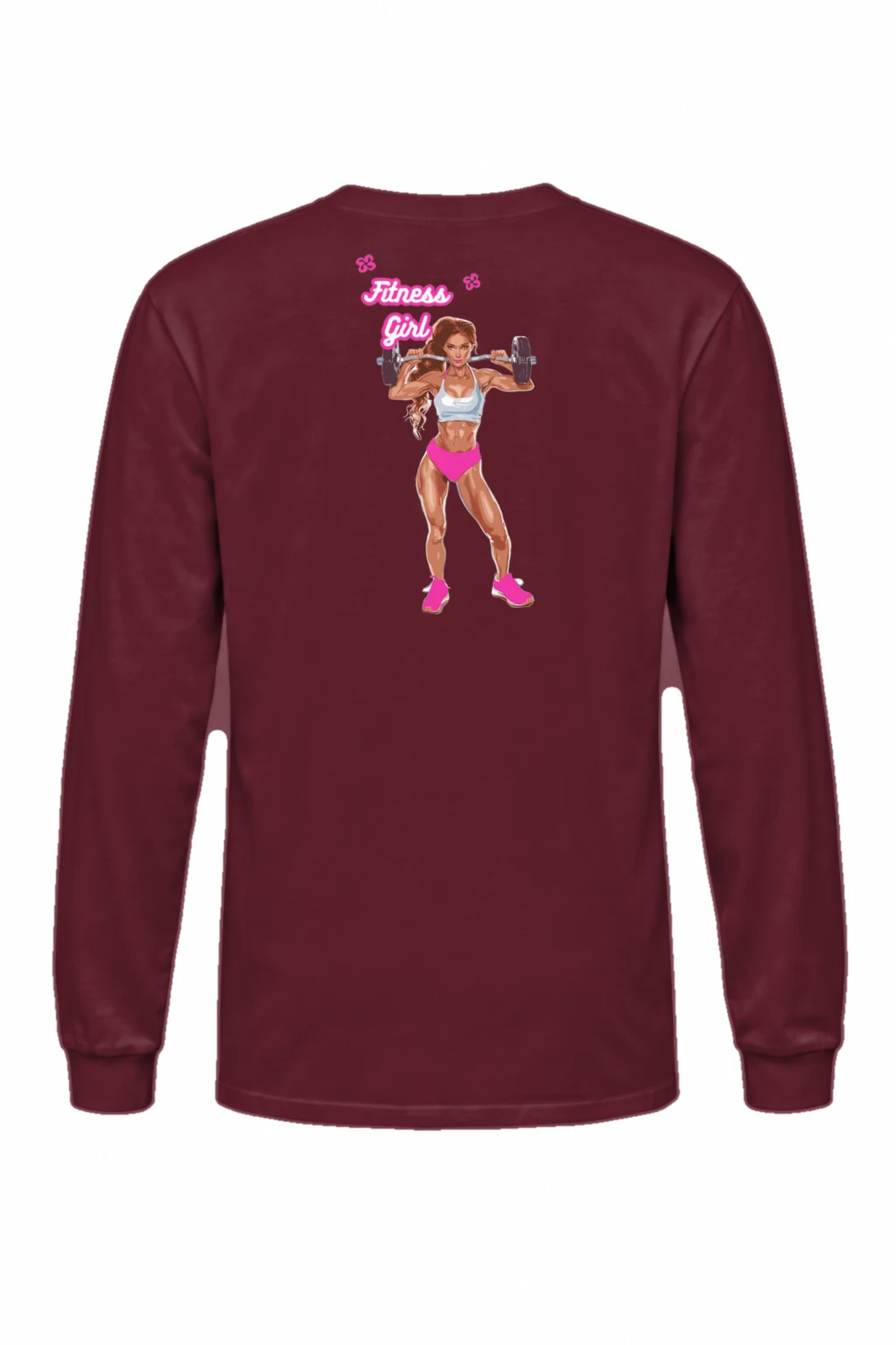 "Fitness Girl" Unisex Longsleeve T-shirt | Gildan 2400