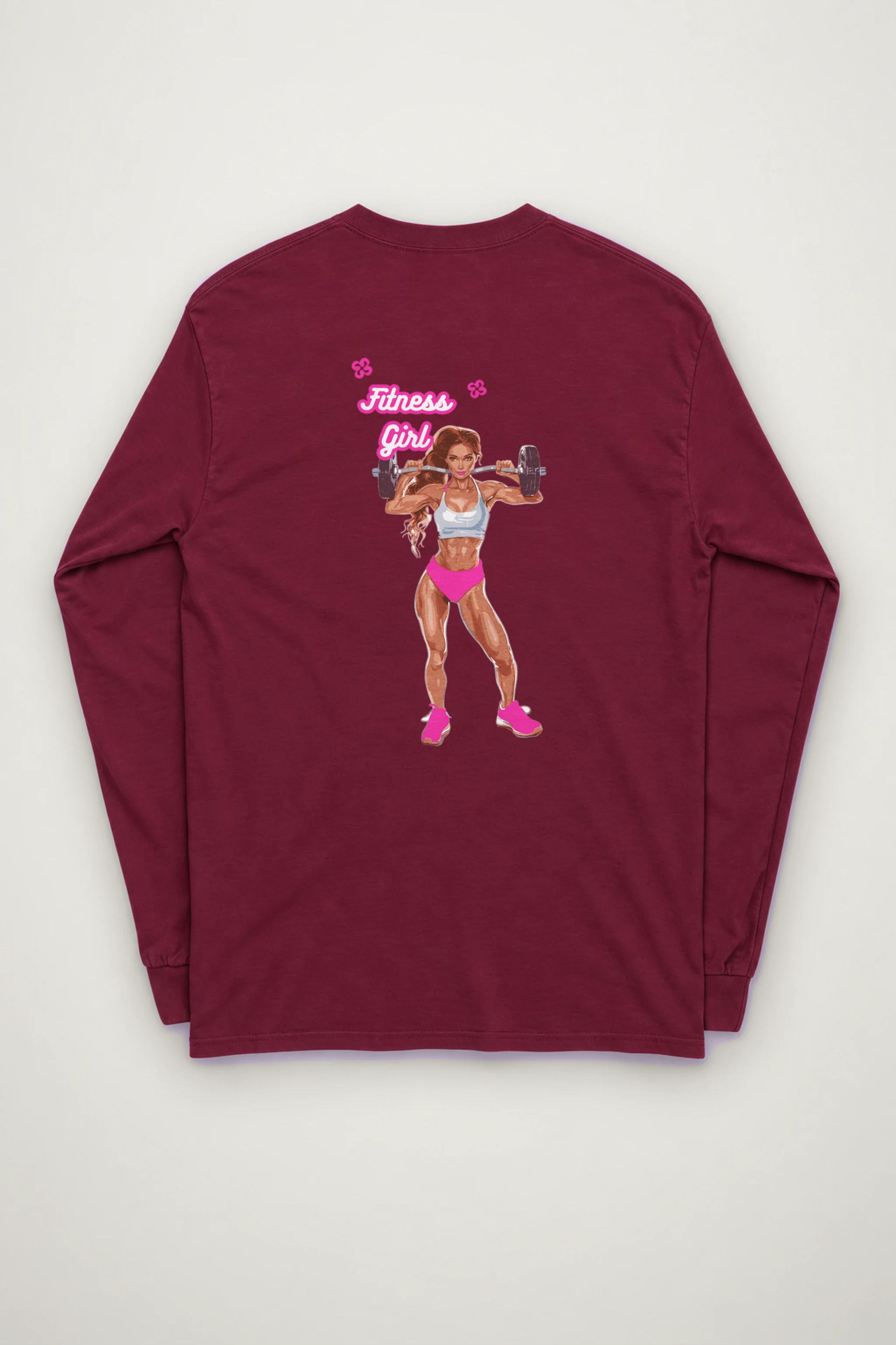 "Fitness Girl" Unisex Longsleeve T-shirt
