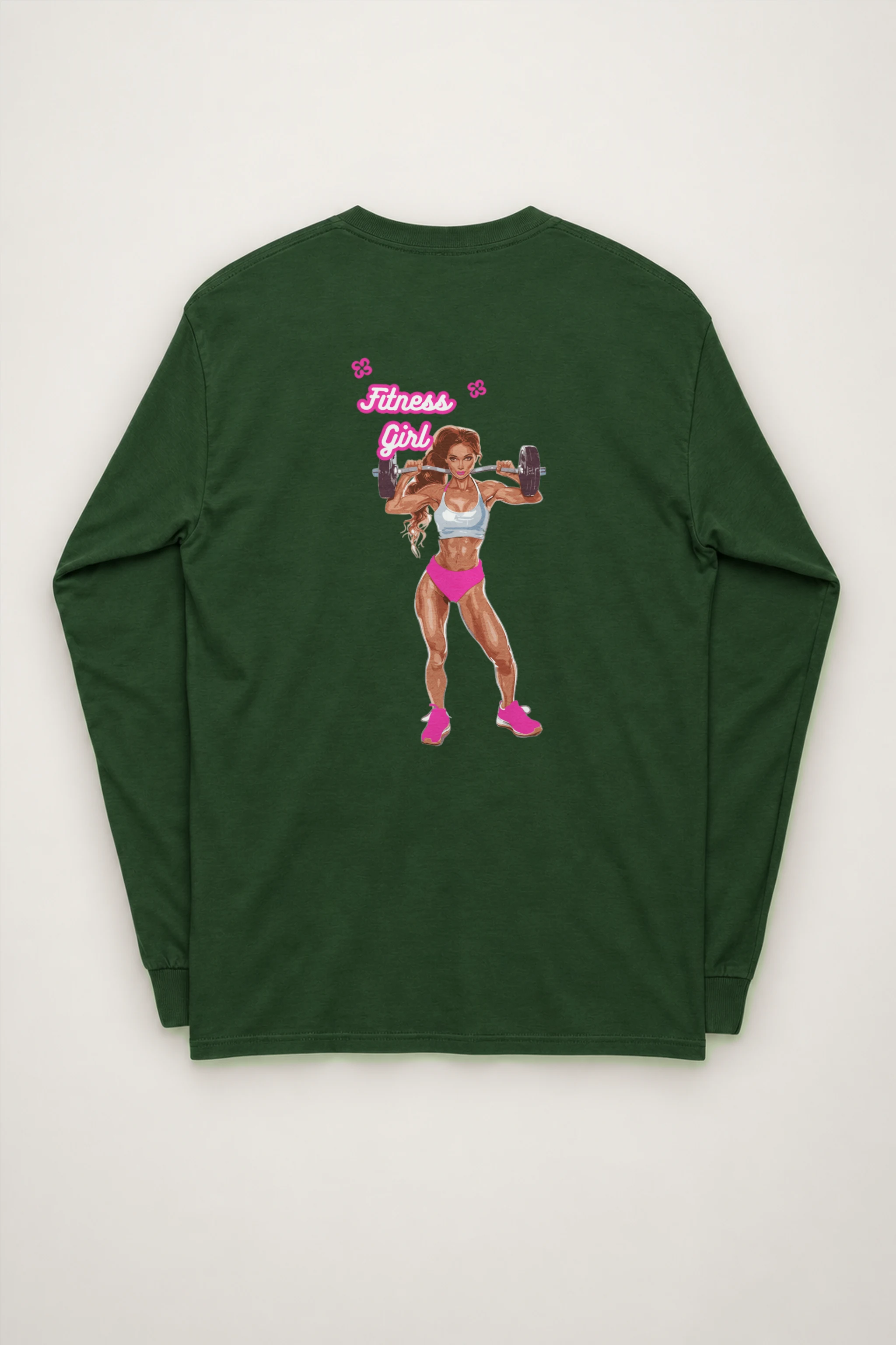 "Fitness Girl" Unisex Longsleeve T-shirt