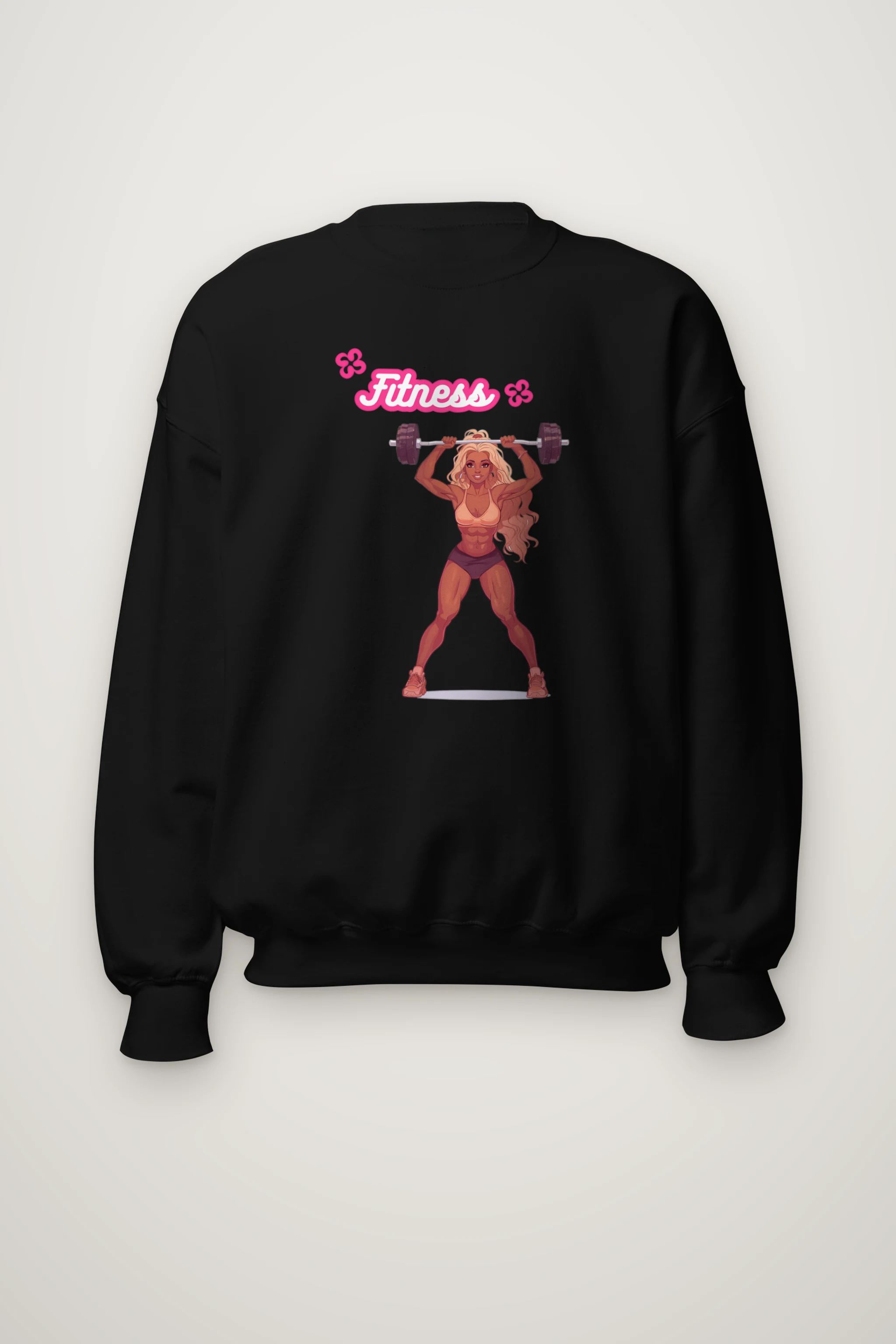 "Fitness Power" Heavy Blend Unisex Crewneck Sweatshirt