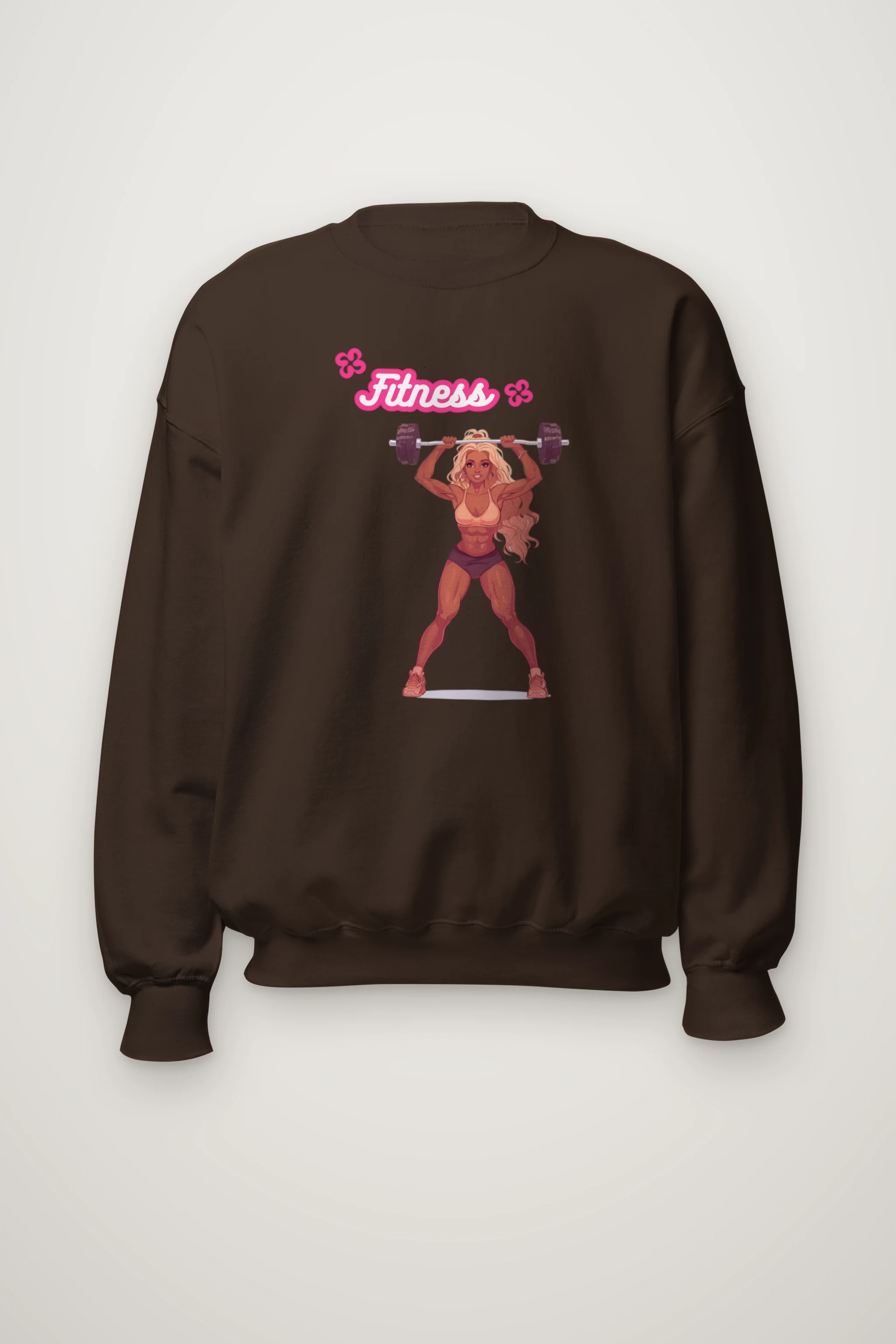 "Fitness Power" Heavy Blend Unisex Crewneck Sweatshirt