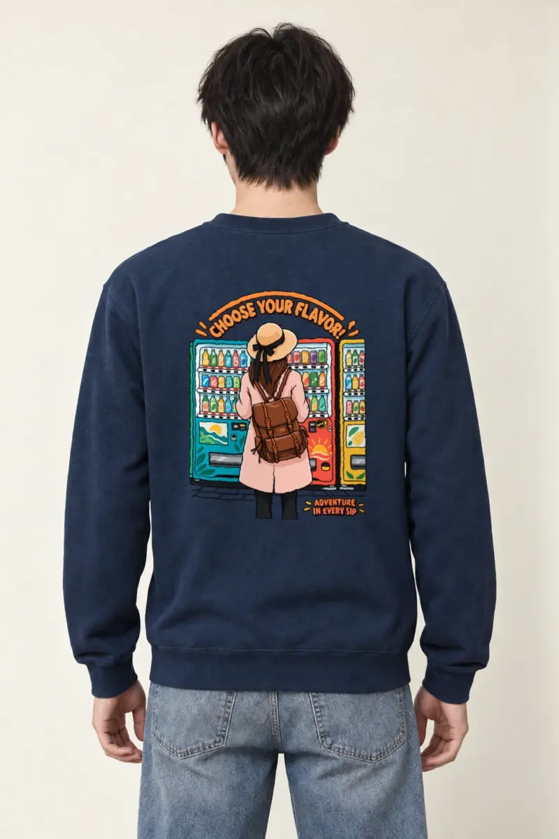 "Flavor Adventure" Heavy Blend Unisex Crewneck Sweatshirt