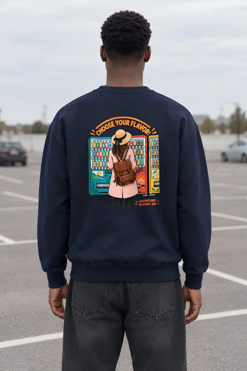 "Flavor Adventure" Heavy Blend Unisex Crewneck Sweatshirt
