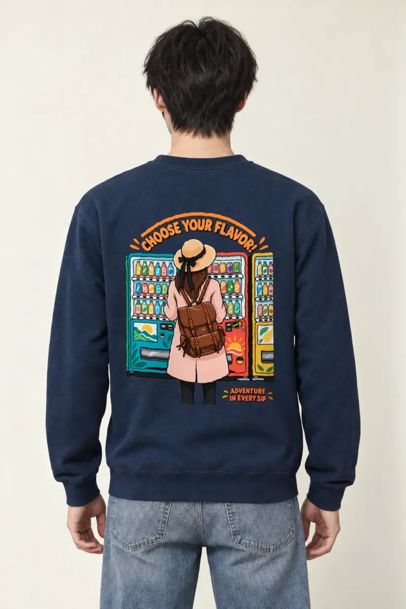 "Flavor Adventure" Heavy Blend Unisex Crewneck Sweatshirt