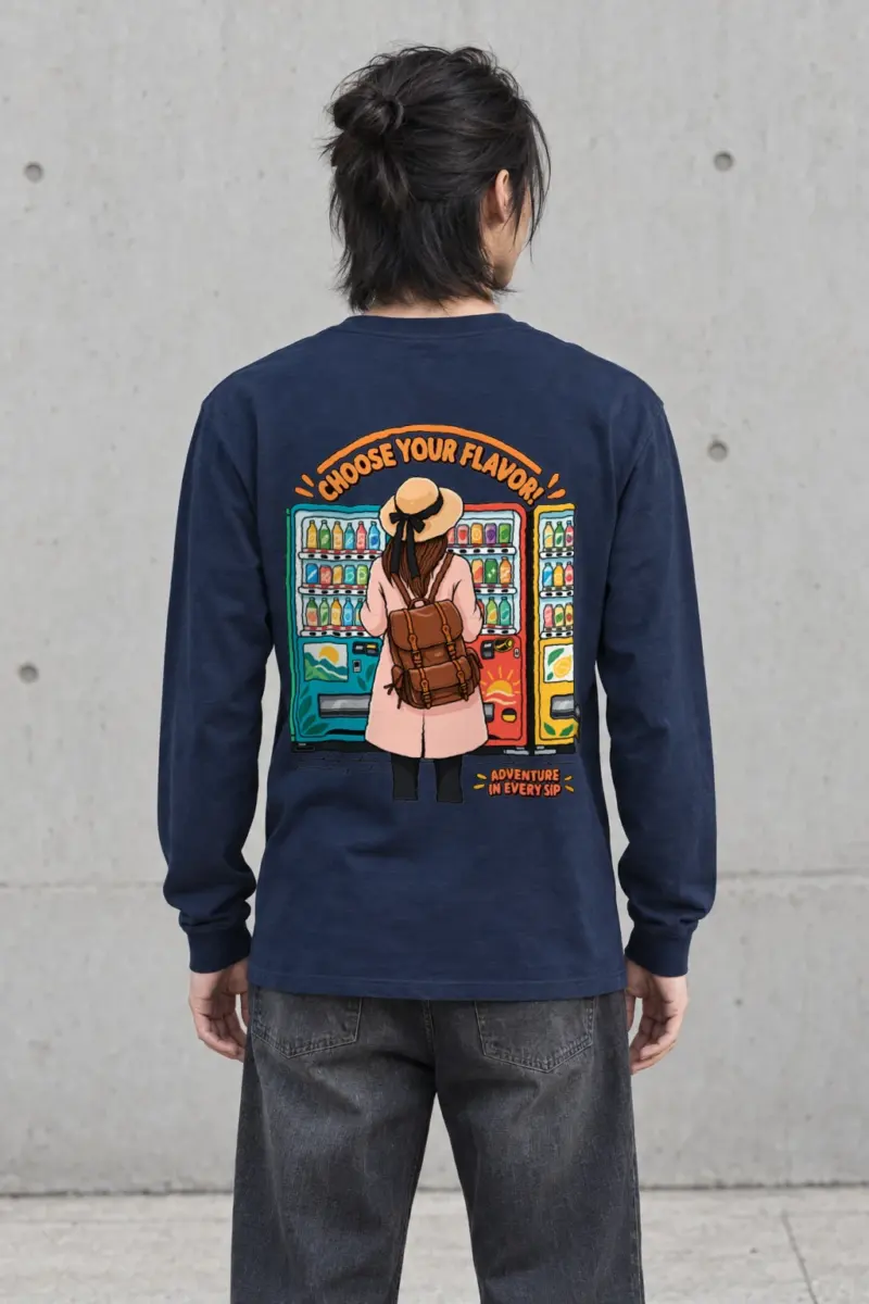 "Flavor Adventure" Unisex Longsleeve T-shirt