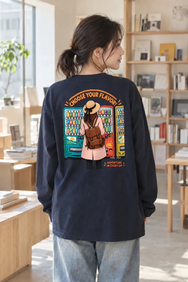 "Flavor Adventure" Unisex Longsleeve T-shirt | Gildan 2400