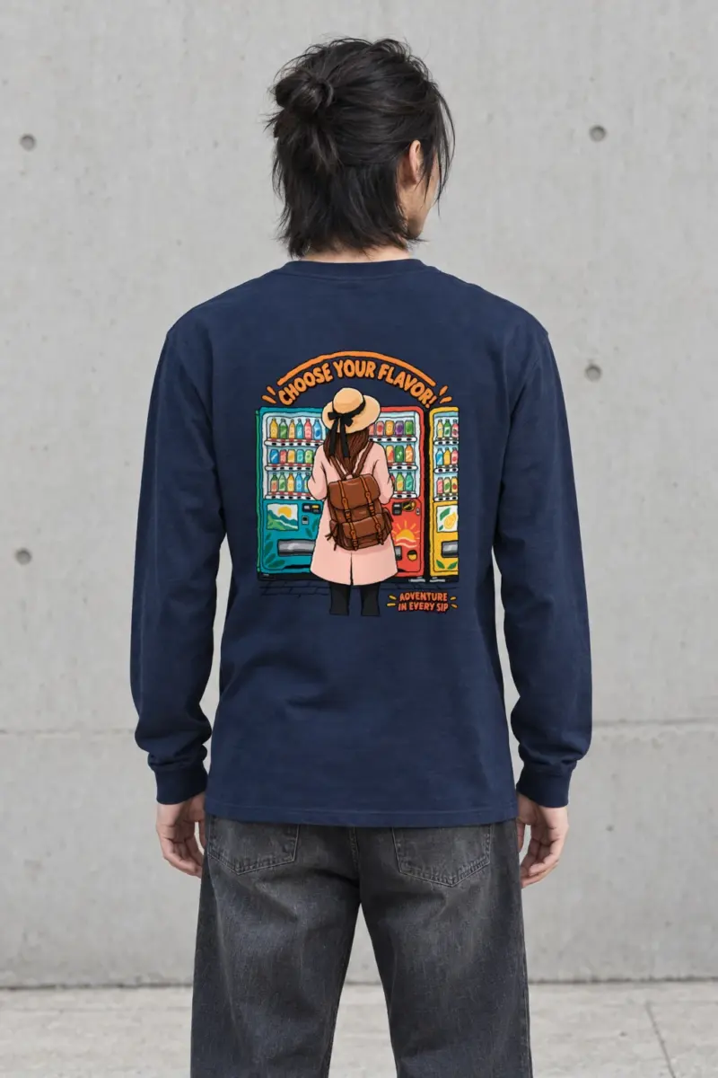 "Flavor Adventure" Unisex Longsleeve T-shirt
