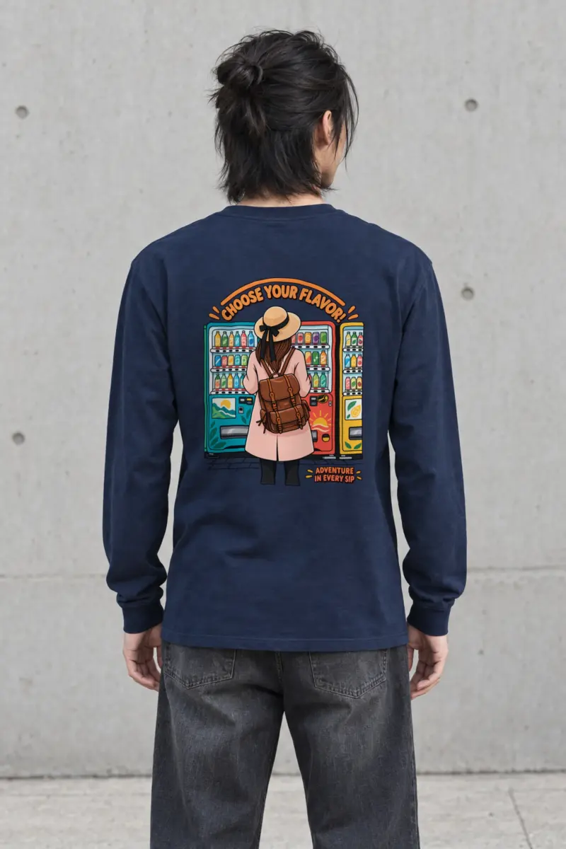 "Flavor Adventure" Unisex Longsleeve T-shirt