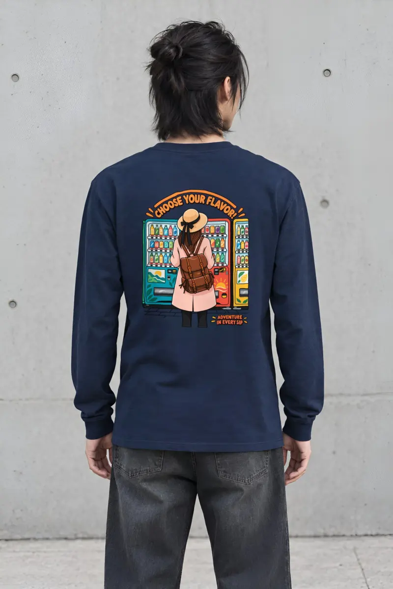 "Flavor Adventure" Unisex Longsleeve T-shirt