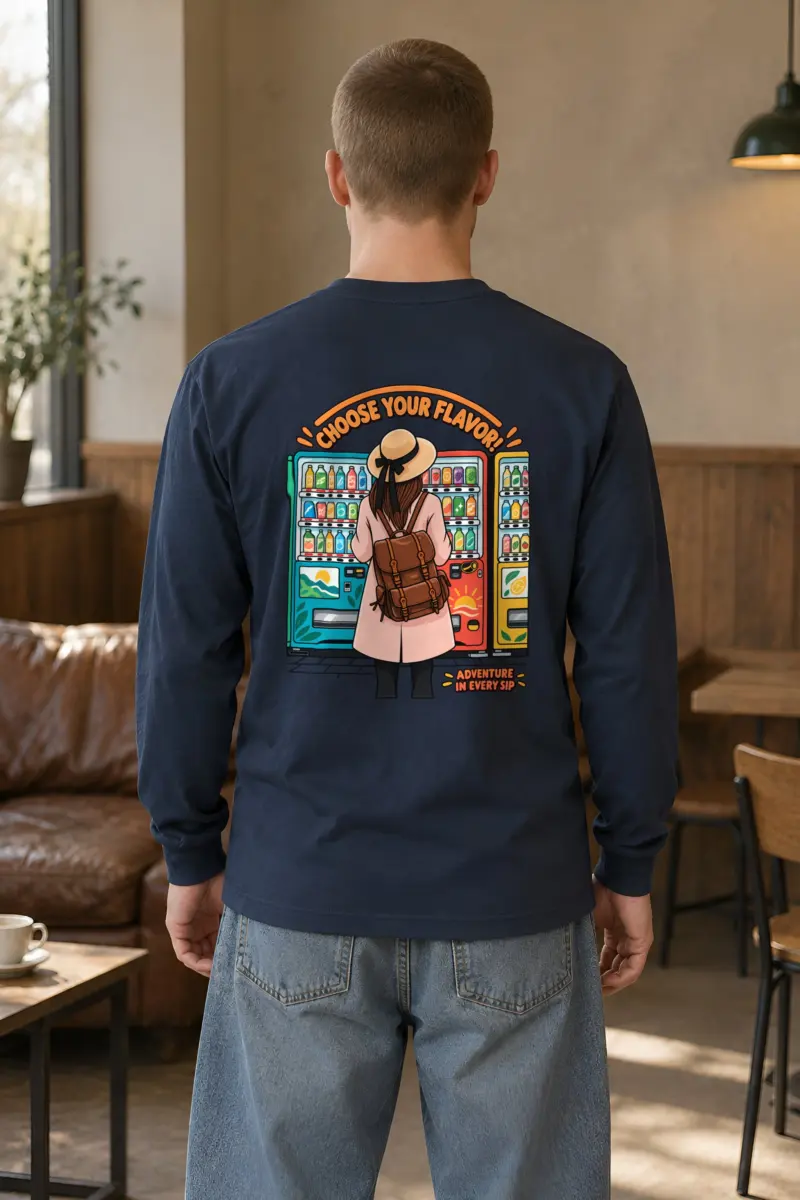 "Flavor Adventure" Unisex Longsleeve T-shirt