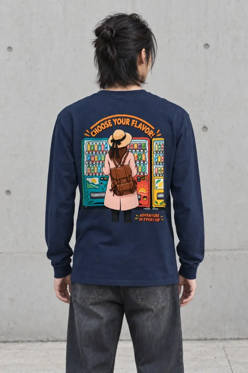 "Flavor Adventure" Unisex Longsleeve T-shirt | Gildan 2400