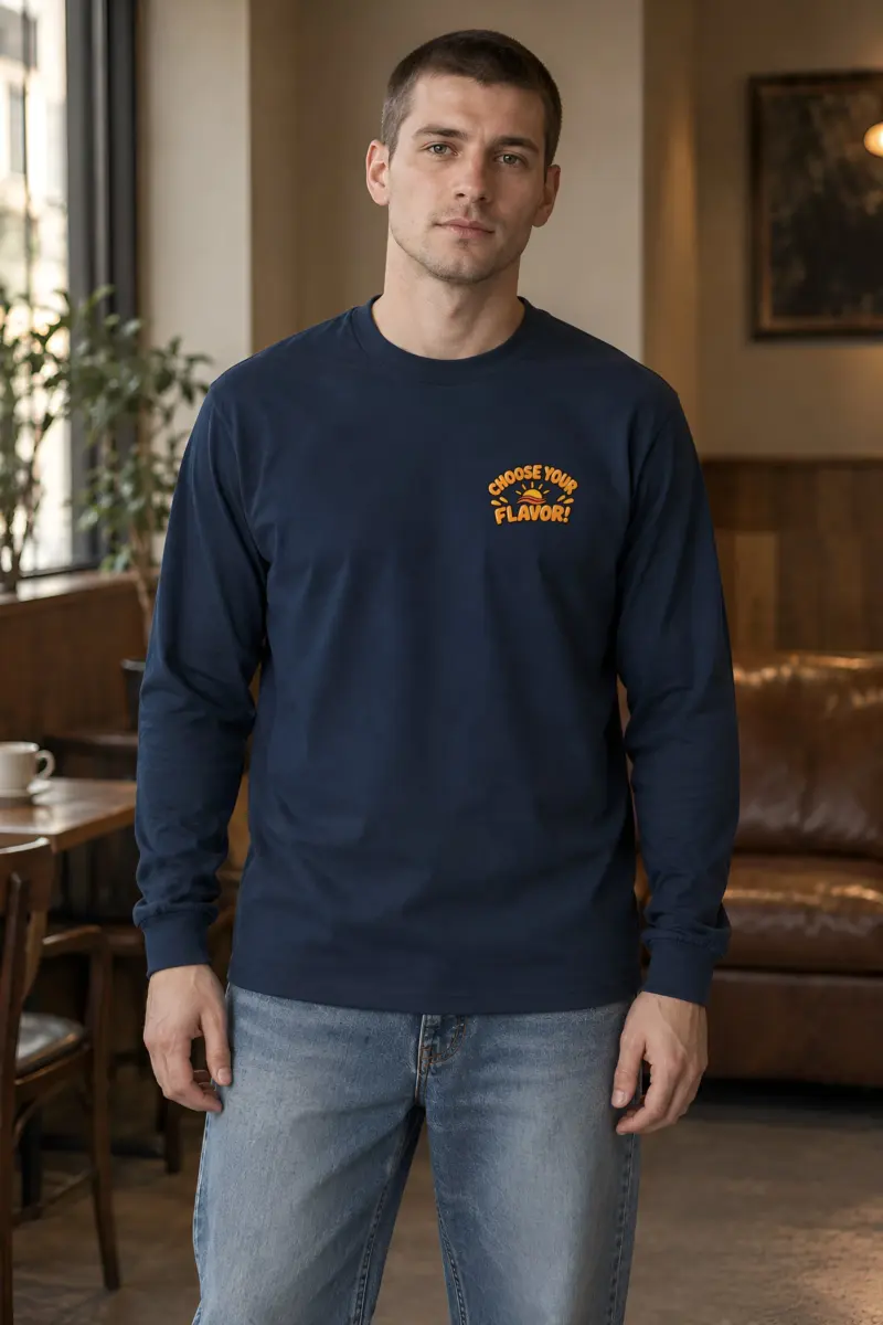 "Flavor Adventure" Unisex Longsleeve T-shirt