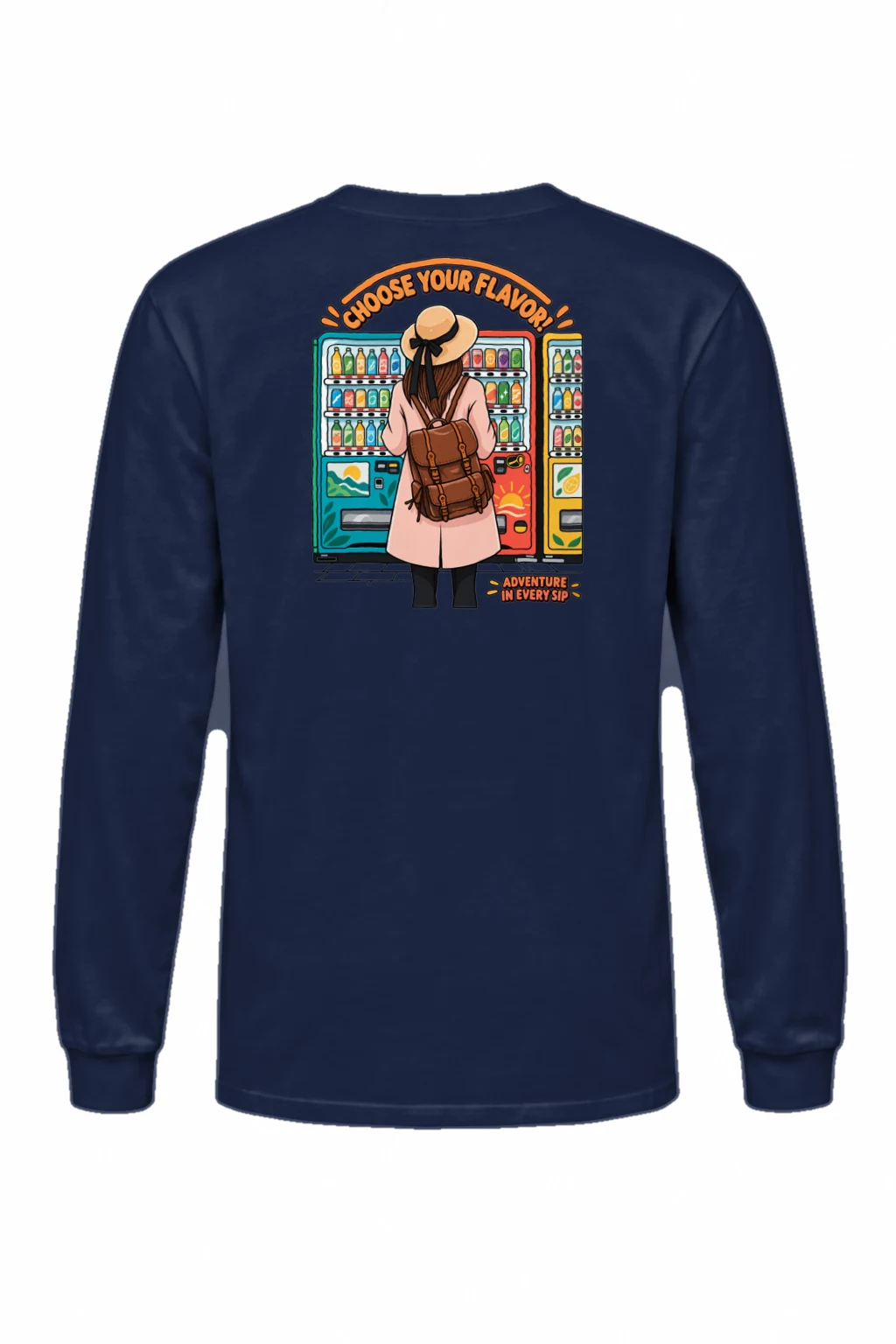 "Flavor Adventure" Unisex Longsleeve T-shirt | Gildan 2400