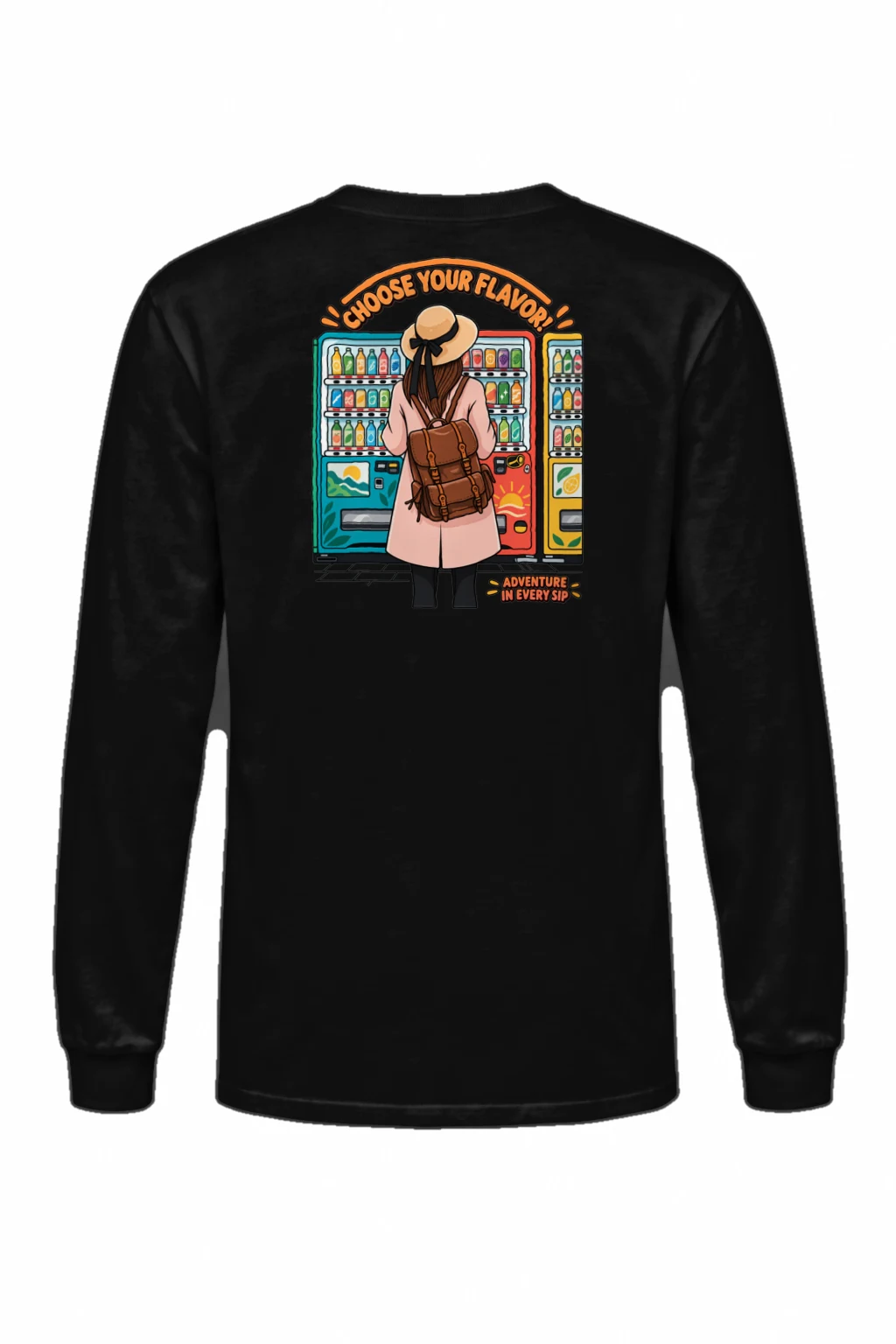 "Flavor Adventure" Unisex Longsleeve T-shirt | Gildan 2400