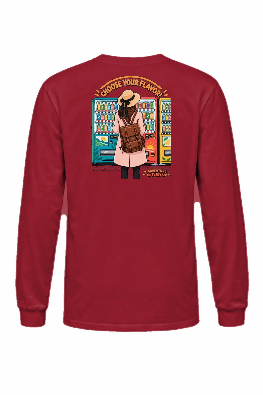 "Flavor Adventure" Unisex Longsleeve T-shirt | Gildan 2400