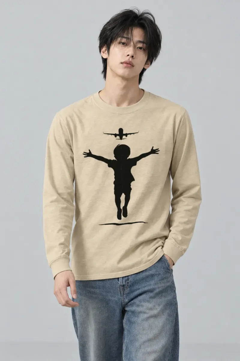 "Flight Leap" Unisex Longsleeve T-shirt
