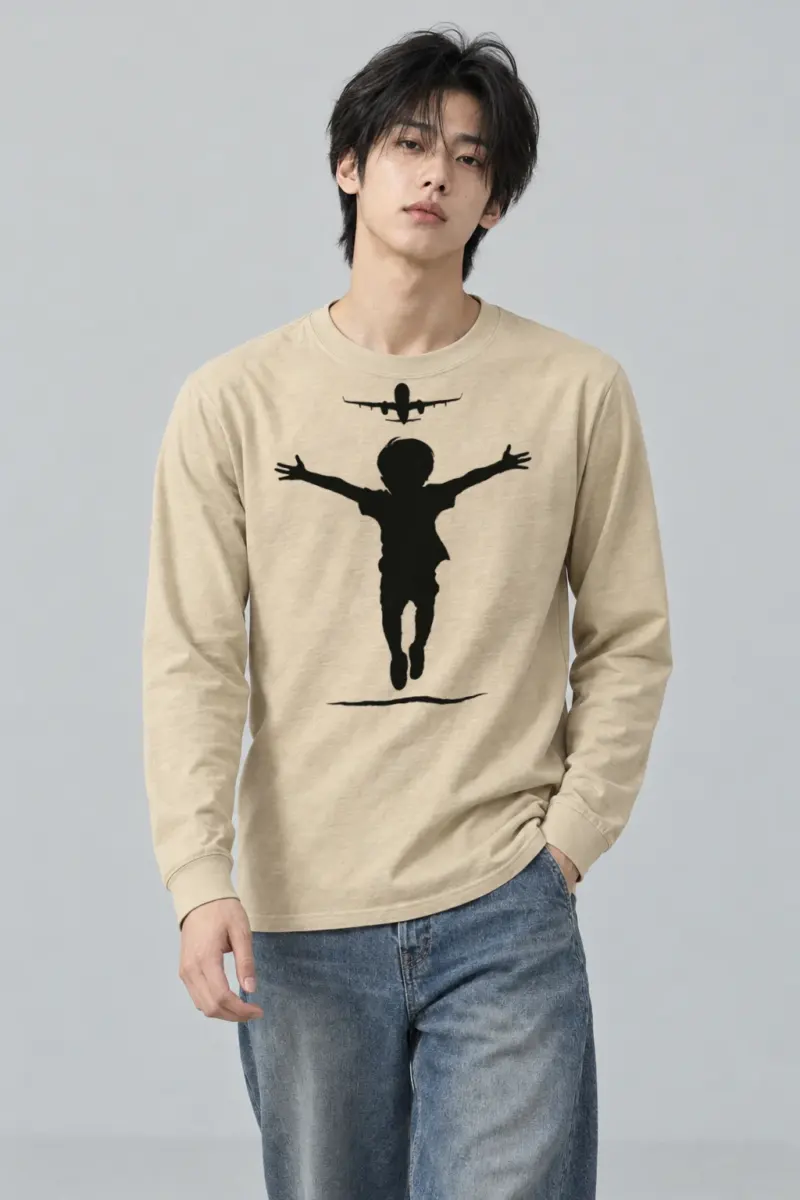 "Flight Leap" Unisex Longsleeve T-shirt
