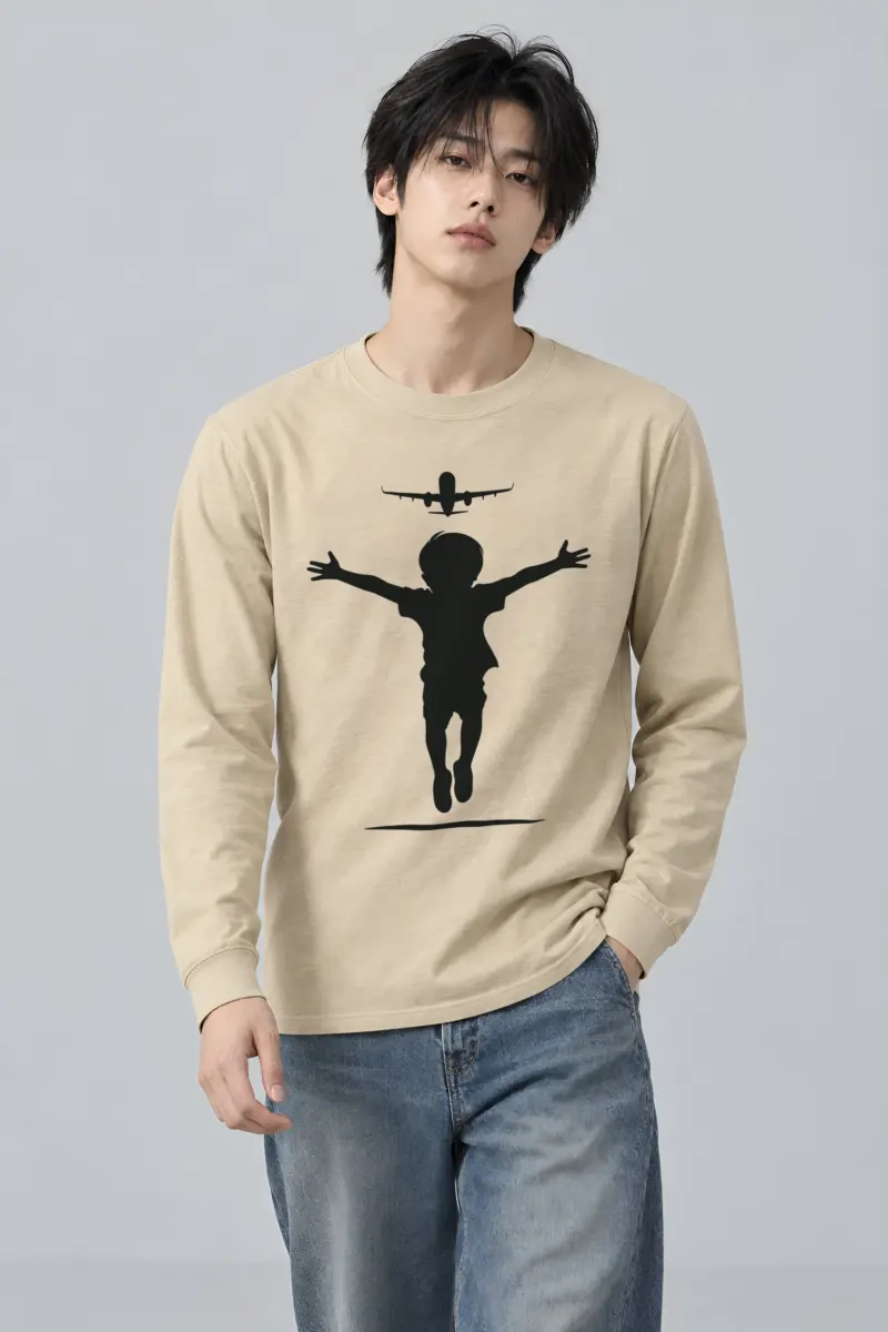 "Flight Leap" Unisex Longsleeve T-shirt