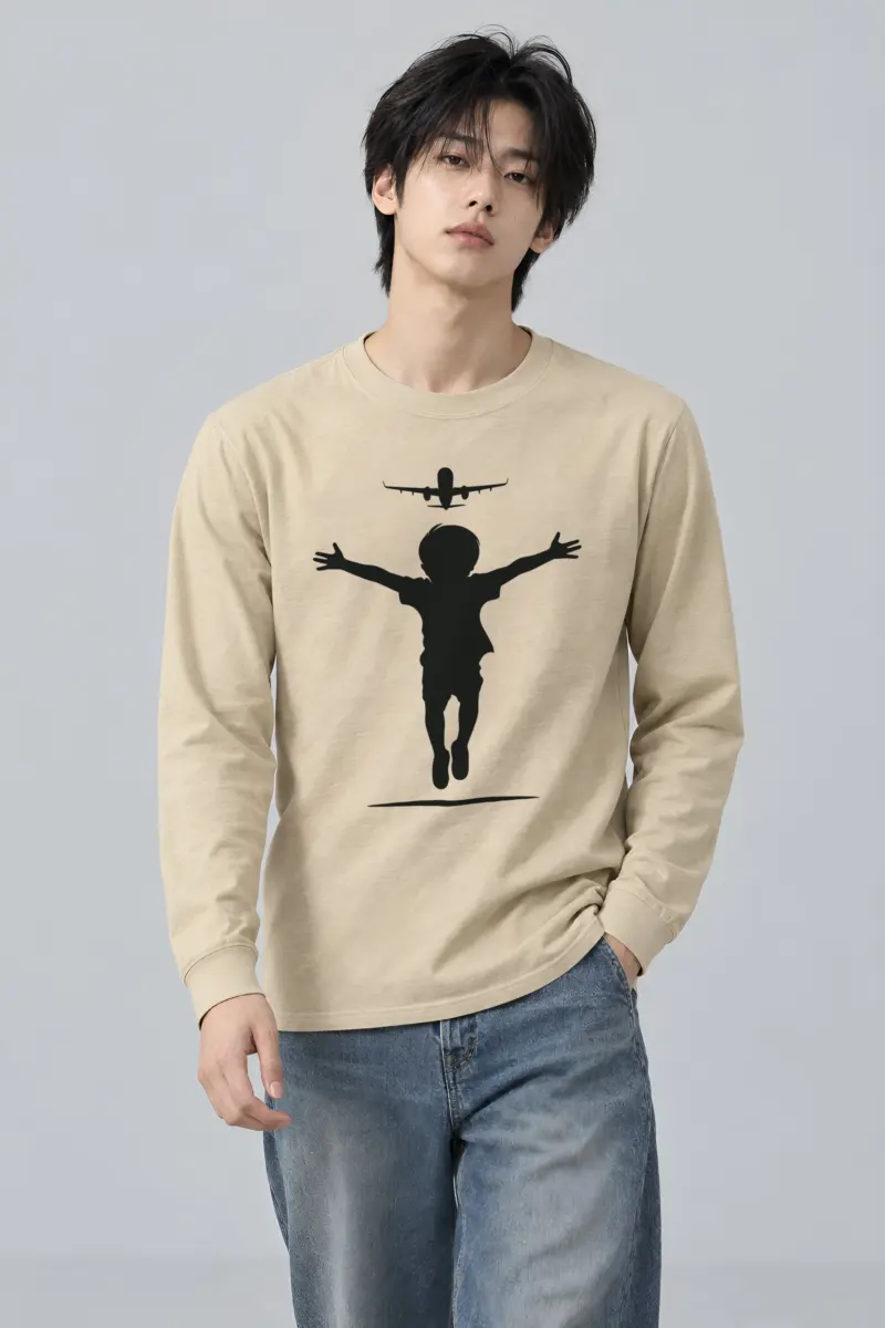 "Flight Leap" Unisex Longsleeve T-shirt