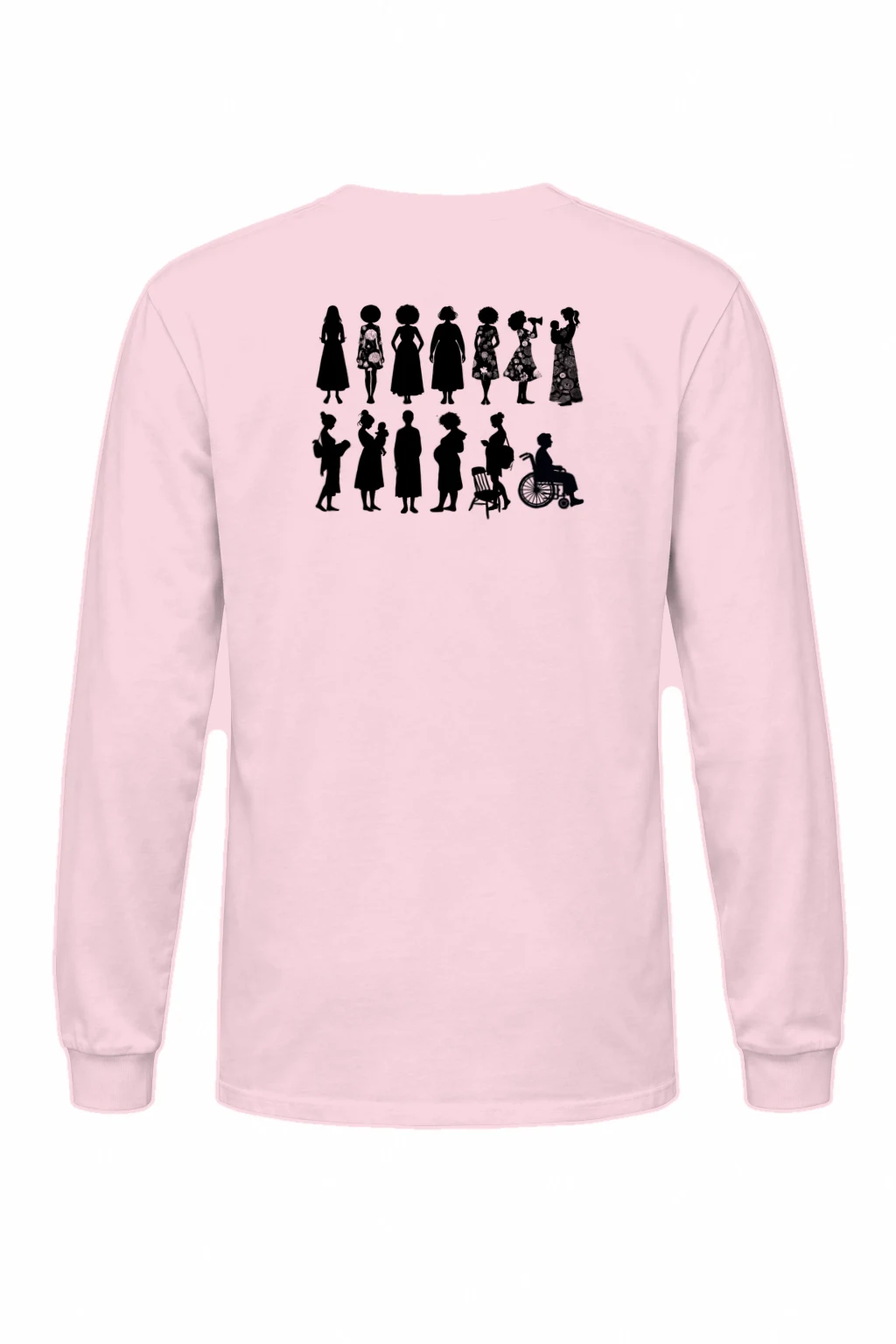 "Floral Figures" Unisex Longsleeve T-shirt | Gildan 2400
