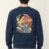 "Floral Hanbok Muse" Heavy Blend Unisex Crewneck Sweatshirt