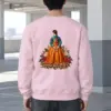 "Floral Hanbok Woman" Heavy Blend Unisex Crewneck Sweatshirt