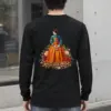 "Floral Hanbok Woman" Unisex Longsleeve T-shirt