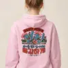 "Floral Korean Typography" Heavy Blend Unisex Pullover Hoodie