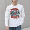 "Floral Korean Typography" Unisex Longsleeve T-shirt