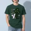 "Floral Love Lettering" Heavyweight Unisex Crewneck T-shirt