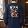 "Floral Robe Woman" Unisex Longsleeve T-shirt