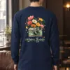 "Flower-Filled Camera" Unisex Longsleeve T-shirt