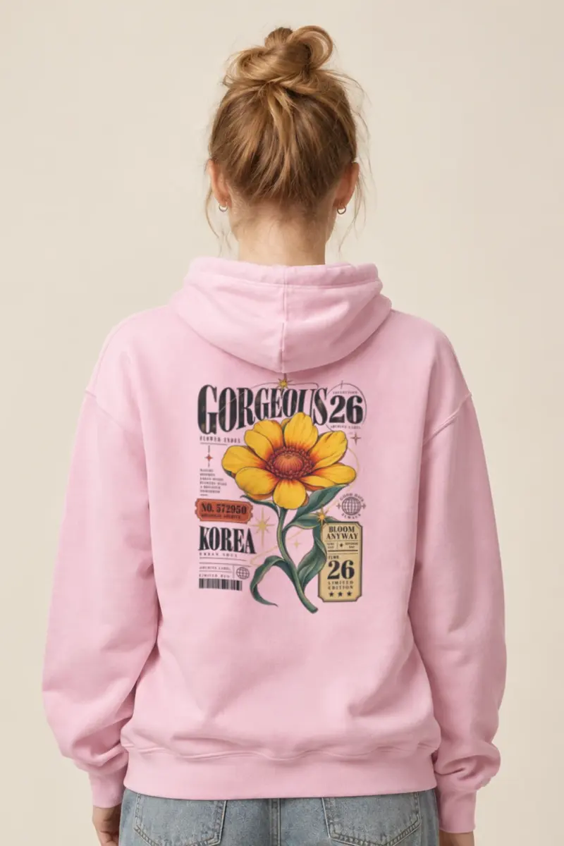 "Flower Index" Heavy Blend Unisex Pullover Hoodie