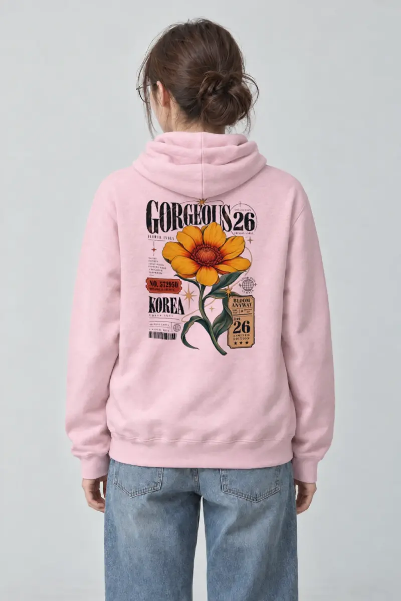 "Flower Index" Heavy Blend Unisex Pullover Hoodie